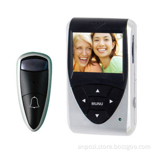Wireless video doorbell, supports SD card